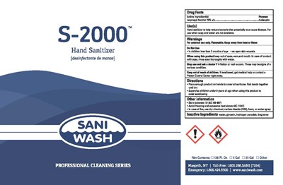 Sani Wash Brand Flex Size (Sw  Handsanitizer Print)